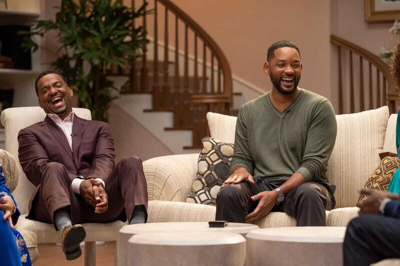 L-R: Alfonso Ribeiro und Will Smith – Bild: 2020 Home Box Office, Inc. All rights reserved. HBO® and all related programs are the property of Home Box Office, Inc.