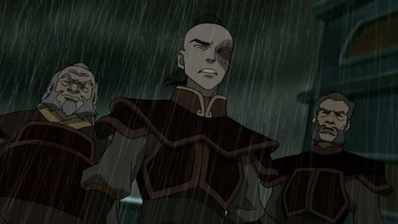 L-R: Iroh, Zuko, Jee – Bild: Nickelodeon