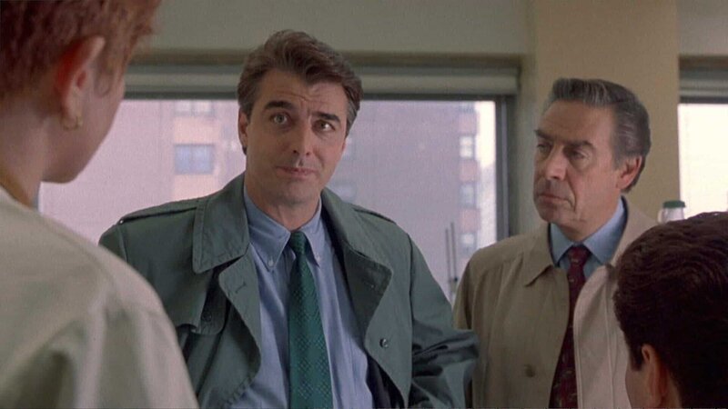 L-R: Mike Logan (Chris Noth), Lennie Briscoe (Jerry Orbach) – Bild: S: 13th Street (DE) /​ screen An /​ © NBC Universal, Inc ©13TH STREET Photocredit Mandatory, Editorial Use Only, NO archive, NO Resale