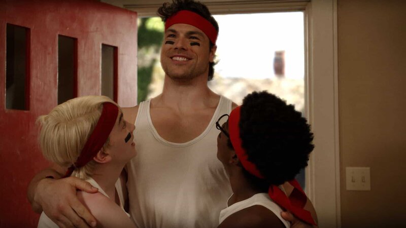 v.li.: Lincoln Loud (Wolfgang Schaeffer), Rip Hardcore (Miles Burris), Clyde McBride (Jahzir Bruno) – Bild: Paramount