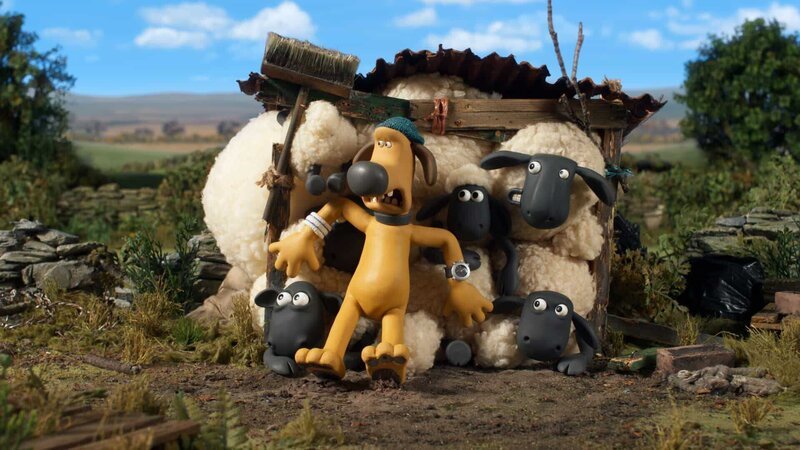 Der Gast ist König? Das sehen die Schafe anders. – Bild: WDR/​BBC/​Animation Ltd.