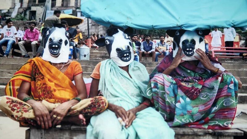 Ist das Leben einer Frau in Indien weniger wert als das einer Kuh? Nach seiner aufsehenerregenden Fotoserie erhielt der indische Fotograf Sujatro Ghosh Morddrohungen und lebt heute im Exil. – Bild: ZDF und Emmanuelle Beaujard © Babel Ist das Leben einer Frau in Indien weniger wert als das einer Kuh? Nach seiner aufsehenerregenden Fotoserie erhielt der indische Fotograf Sujatro Ghosh Morddrohungen und lebt heute im Exil. – Bild: ZDF und Emmanuelle Beaujard © Babel