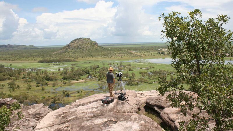 Landschaftsaufnahmen von australischen Sümpfen im Northern Territory. – Bild: ZDF und BBC/​E BAZALGETTE/​N LAW/​BBC/​E BAZALGETTE/​N LAW