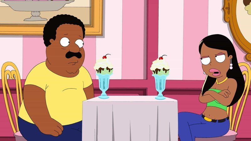 Cleveland Brown, Roberta Tubbs – Bild: Paramount /​ FOX /​ 2009 FOX BROADCASTING /​ THE CLEVELAND SHOW and 2009 TTCFFC ALL RIGHTS RESERVED.