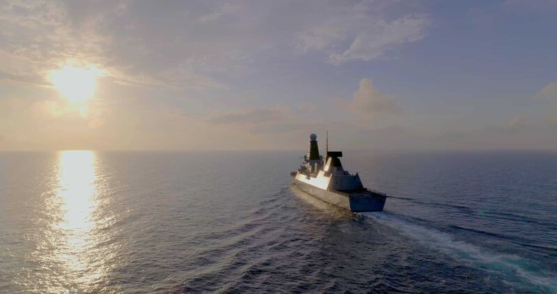 HMS „Duncan“ – Bild: Drive TV /​ Drive TV