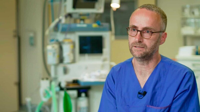 Prof. Dr. Robert Koburg, Klinikum Hildburghausen. – Bild: SWR /​ SWR Presse/​Bildkommunikation