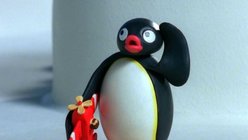 Guetnachtgschichtli Pingu Staffel 6 Folge 1 Pingu – Wer spricht da? Pingu hört etwas. Copyright: SRF/​Joker Inc., d.b.a., The Pygos Group – Bild: SRF/​Joker Inc.