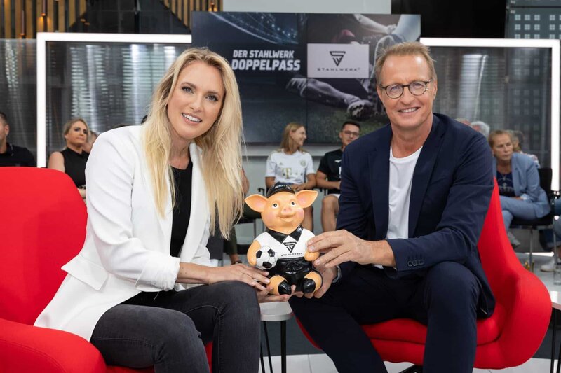 Ruth Hofmann und Florian König – Bild: SPORT1 /​ Andreas Zitt /​ zur freien redaktionellen Verwendung im Rahmen der Berichterstattung.