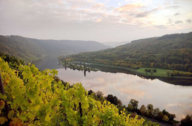 Der Hunsrück: Das Gebirge des scheinbar nie endenden Waldes – Bild: Getty images 499013216/​Bernd Schunack /​ Die vier großen Flüsse, die den Hunsrück umfließen, haben sich in Millionen Jahren Erdgeschichte tief in den devonischen Schiefer gegraben ? die Mosel ist einer von ihnen.