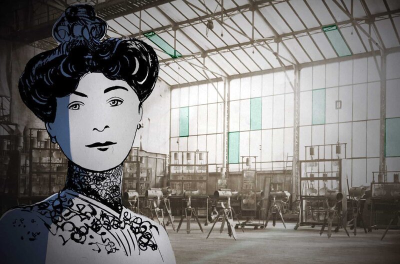 Mit ihren kreativen, in die Zukunft weisenden Produktionen war Alice Guy eine Wegbereiterin des heutigen Kinos: unglaublich frei, modern und kühn. – Bild: Catell Muller / © Catell Muller Mit ihren kreativen, in die Zukunft weisenden Produktionen war Alice Guy eine Wegbereiterin des heutigen Kinos: unglaublich frei, modern und kühn. – Bild: Catell Muller / © Catell Muller