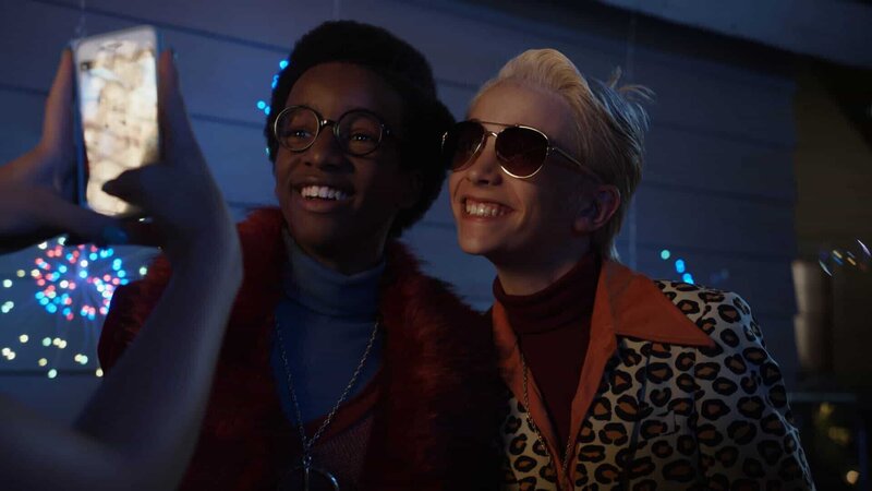 v.li.: Clyde McBride (Jahzir Bruno), Lincoln Loud (Wolfgang Schaeffer) – Bild: Paramount