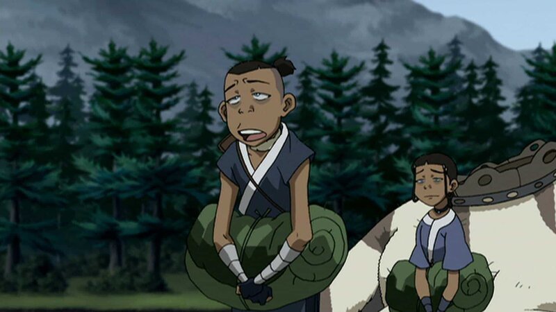 L-R: Sokka, Katara – Bild: Viacom L-R: Sokka, Katara – Bild: Viacom