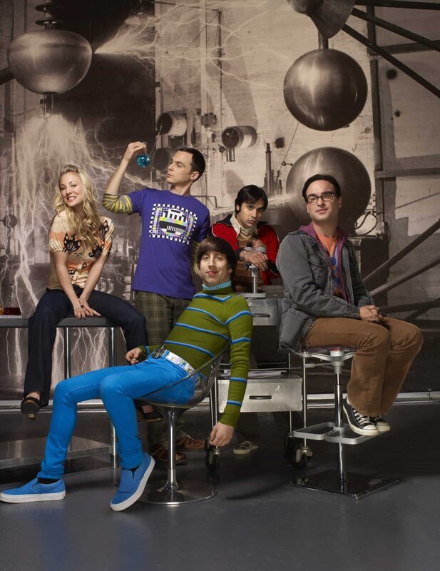 Kaley Cuoco, Jim Parsons, Simon Helberg, Kunal Nayyar, Johnny Galecki – Bild: Warner Bros. Television Lizenzbild frei