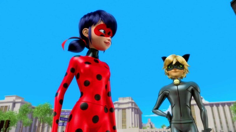 L-R: Ladybuf, Cat Noir – Bild: Disney Channel
