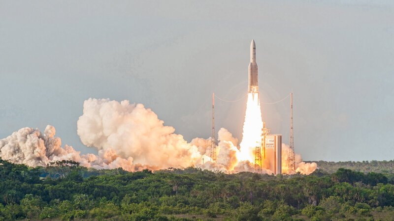Bis zur Zündung ist es ein langer Weg. Die Reportage gibt Einblicke in Planung, Konstruktion und Montage der Rakete. – Bild: BILD Bis zur Zündung ist es ein langer Weg. Die Reportage gibt Einblicke in Planung, Konstruktion und Montage der Rakete. – Bild: BILD