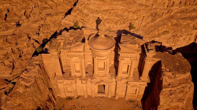 Aerials of the Treasury – Petra – Bild: Tile Films /​ Smithsonian Channel