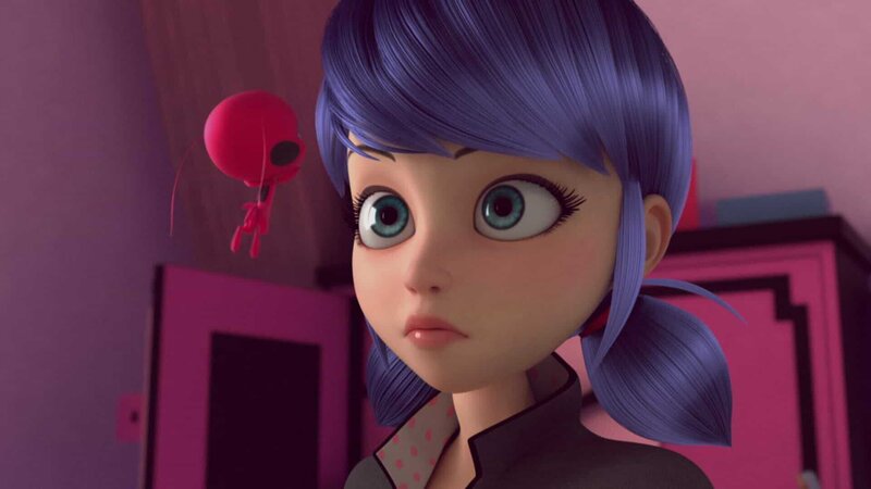 L-R: Tikki, Marinette Dupain-Cheng – Bild: Disney Channel