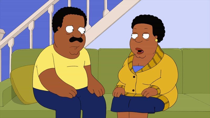 L-R: Cleveland Brown, Evelyn „Cookie“ Brown – Bild: VicaomCBS /​ FOX BROADCASTING