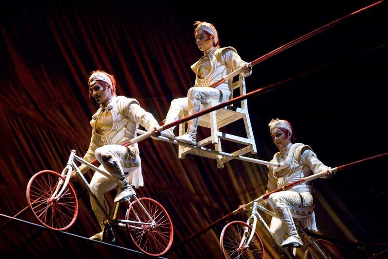 Szene aus „Kooza“ – Bild: OSA Images/​Cirque du Soleil /​ © OSA Images/​Cirque du Soleil
