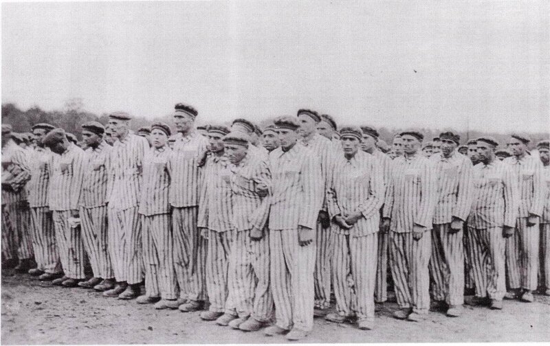 Buchenwald Häftlinge 1938 – Bild: Spiegel Geschichte