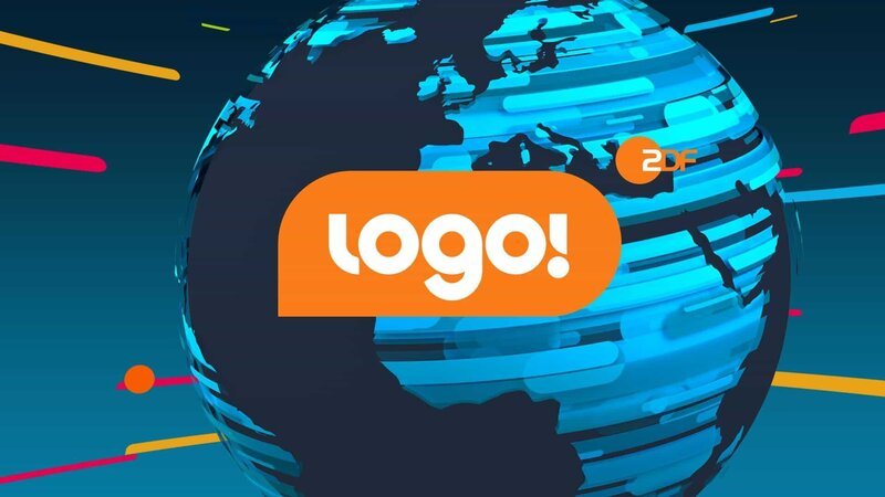 Sendungslogo "logo!" mit Grafik. – Bild: ZDF/​Dirk Staudt/​Jana Kay