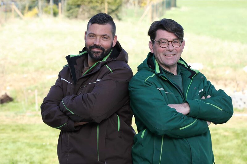 Stefan Schatz (l.) und Frank Riese (r.). – Bild: ZDF und Frank W. Hempel