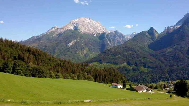 Blick auf den Nationalpark Berchtesgaden. – Bild: HR