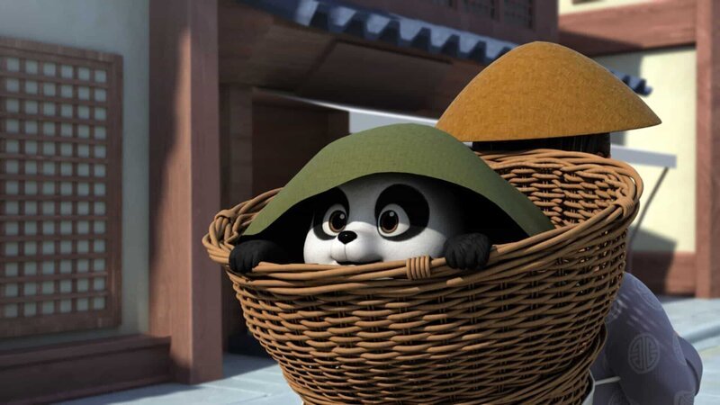 Sie müssen feststellen, dass eins der Pandababys durch ein Loch im Zaun ausgebüxt ist. – Bild: Super RTL
