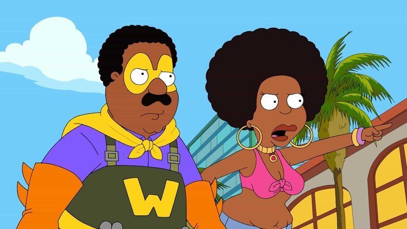Cleveland und Donna – Bild: ViacomCBS /​ FOX BROADCASTING /​ THE CLEVELAND SHOW and 2011 TTCFFC ALL RIGHTS RESERVED.