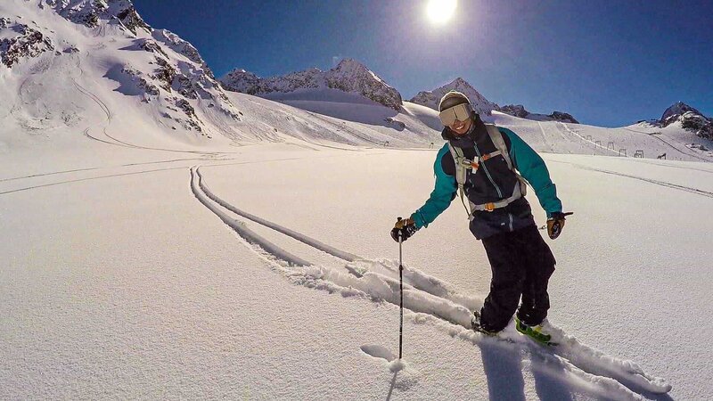 Freeskier. – Bild: Bergblick