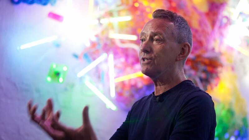 John Jaspers, Direktor des Zentrum für Internationale Lichtkunst in Unna. – Bild: ORF/​RAUM.FILM/​Ferdinand Cibulka