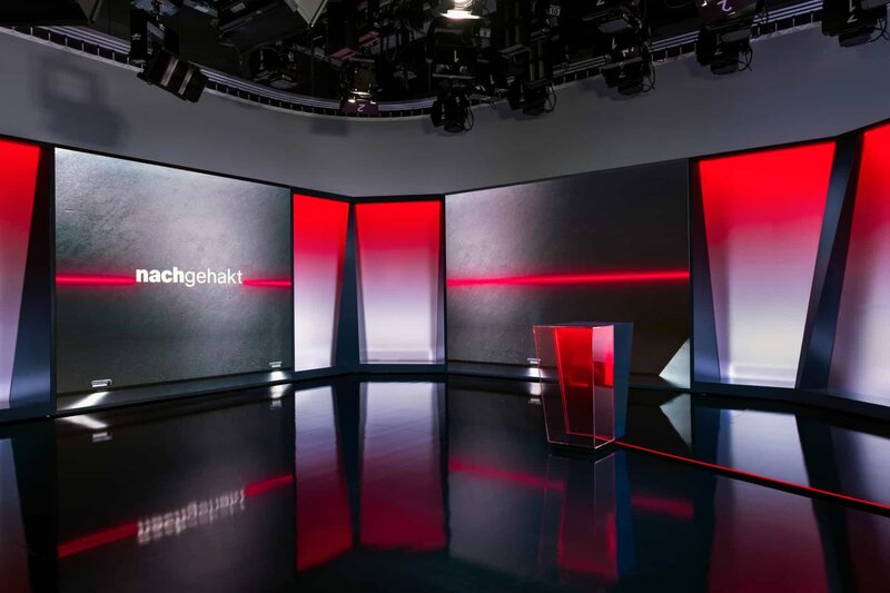 Studiokulisse – Bild: ZDF und Jule Roehr.