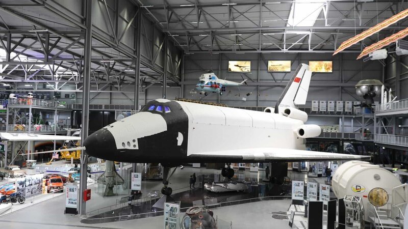 Das sowjetische Raumschiff „Buran“. – Bild: ZDF und Oliver Portmann./Oliver Portmann Das sowjetische Raumschiff „Buran“. – Bild: ZDF und Oliver Portmann./Oliver Portmann