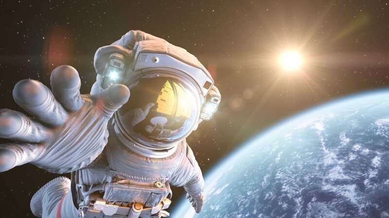 Weltraumfahrer, Astronaut. – Bild: Shutterstock /​ Shutterstock /​ Copyright (c) 2016 lexaarts/​Shutterstock. No use without permission.
