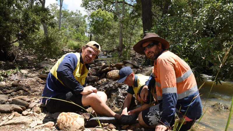 Andreas and Matt at Palmer River Goldfields. – Bild: DMAX