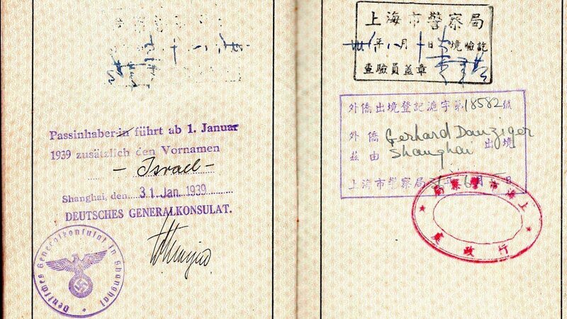Ein Visum für Shanghai war für viele deutsche Juden die Rettung aus großer Gefahr. – Bild: WELT