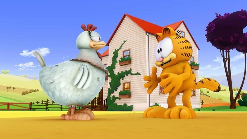 Garfield und Penny Henny – Bild: HR/​DARGAUD MEDIA
