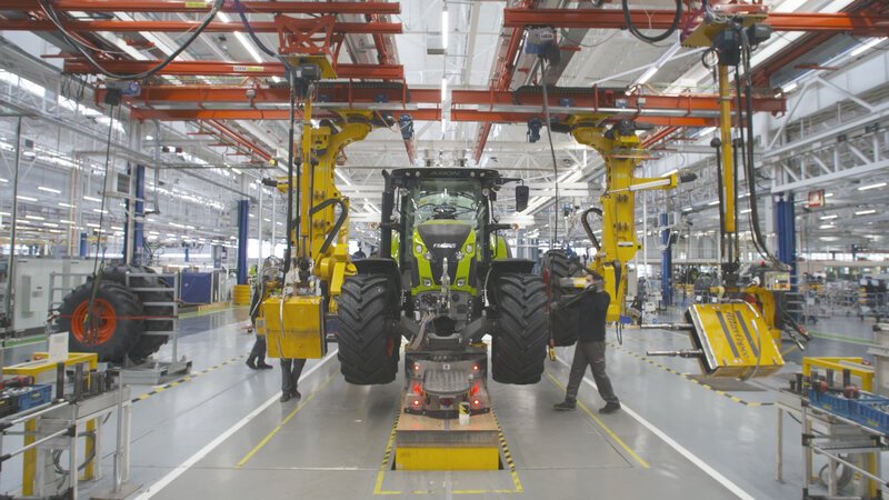 Das Traktorenwerk, welches der deutsche Landmaschinenhersteller in Le Mans betreibt, wurde im Jahr 2003 von Renault Agriculture übernommen. – Bild: BILD Das Traktorenwerk, welches der deutsche Landmaschinenhersteller in Le Mans betreibt, wurde im Jahr 2003 von Renault Agriculture übernommen. – Bild: BILD