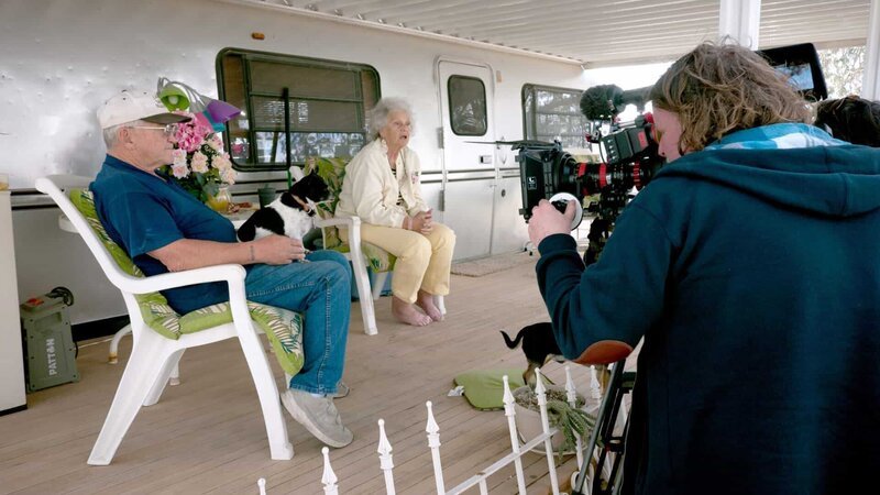 Interview mit der Familie Snowbird in Quartzsite, USA. – Bild: 3sat