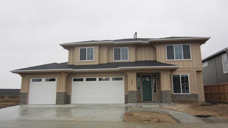This home in Meridian, ID is a brand new build that is contemporary, with a touch of rustic with it’s half-stone half-timber exterior, fitting perfectly in the suburbs of Idaho, as seen on House Hunters. – Bild: 2017,HGTV/​Scripps Networks, LLC. All Rights Reserved