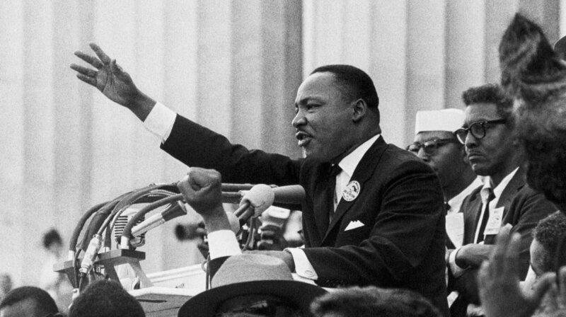 Martin Luther King erhielt im Oktober 1964 den Friedensnobelpreis und war Symbolfigur der Civil-Rights Bewegung. – Bild: phoenix/​ZDF/​LIBRARY OF CONGRESS