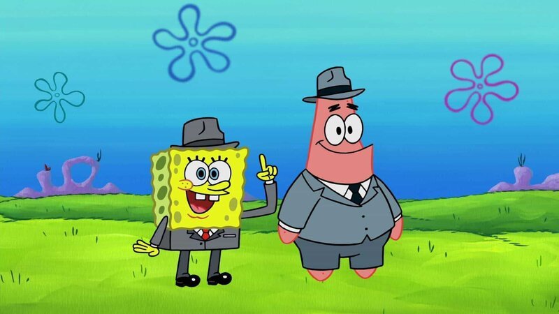 L-R: SpongeBob, Patrick – Bild: Paramount