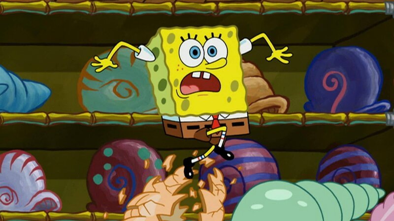 SpongeBob – Bild: ANNÉE Viacom International Inc. Tous droits réservés. Nickelodeon, Bob l’éponge et tous les autres titres, logos et personnages qui y sont associés sont des marques de commerce de Viacom International inc. Créé par Stephen Hillenburg.