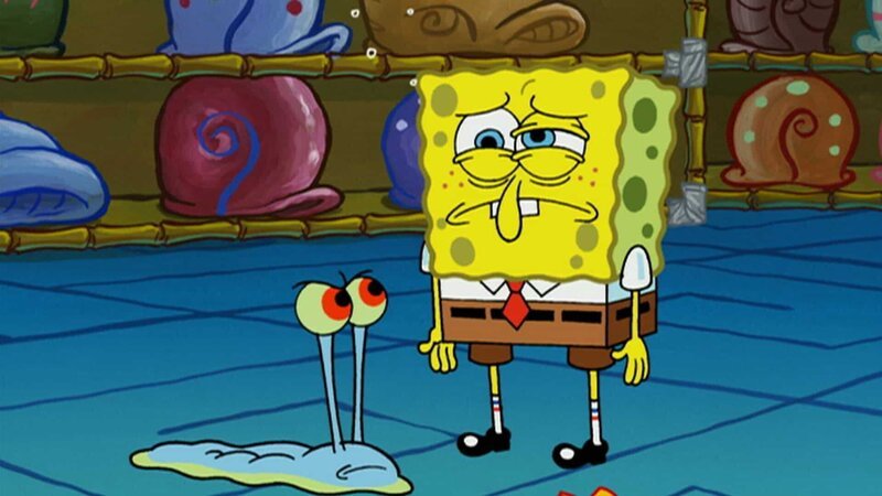 spongebob shell shocked