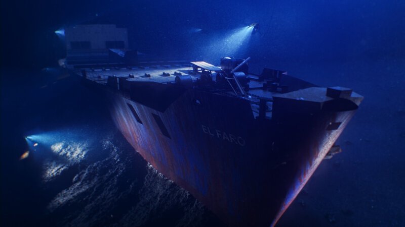 Das US-Frachtschiff El Faro gerät in einen Monster-Hurrikan mit zehn Meter hohen Wellen und Windgeschwindigkeiten von über 200 Kilometern pro Stunde. – Bild: BILD