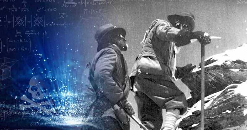 Edward F. Norton und George Leigh Mallory bei der britischen Mount-Everest-Expedition 1922. – Bild: ZDF und Tobias Lenz