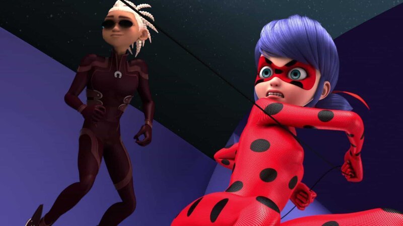 L-R: cat Noir, Ladybug – Bild: Disney