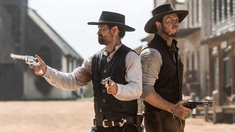 Manuel Garcia-Rulfo and Chris Pratt star in Metro-Goldwyn-Mayer Pictures and Columbia Pictures’ THE MAGNIFICENT SEVEN. – Bild: ${image.CopyrightShort} { image.CopyrightLong} Manuel Garcia-Rulfo and Chris Pratt star in Metro-Goldwyn-Mayer Pictures and Columbia Pictures’ THE MAGNIFICENT SEVEN. – Bild: ${image.CopyrightShort} { image.CopyrightLong}
