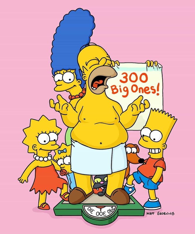 (14. Staffel) – Familie Simpson feiert die 300 Episode … – Bild: und TM Twentieth Century Fox Film Corporation – Alle Rechte vorbehalten Lizenzbild frei
