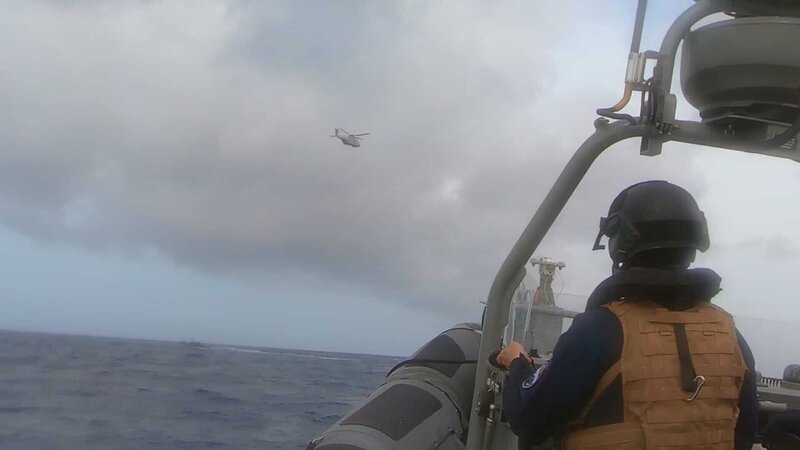 Navy Boarding Team und NH-90 Hubschrauber. (Goya Productions) – Bild: Goya Productions /​ Goya Productions